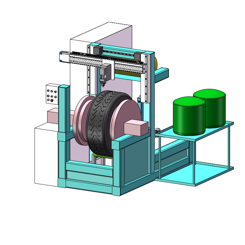 防滑胎智能鑲釘