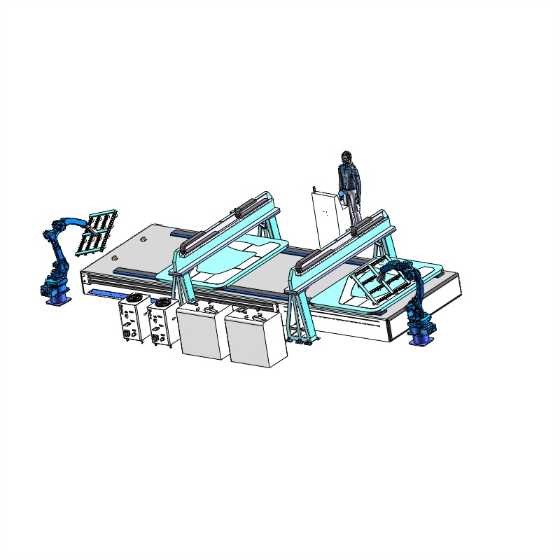 汽車門環(huán)智能拼板焊接