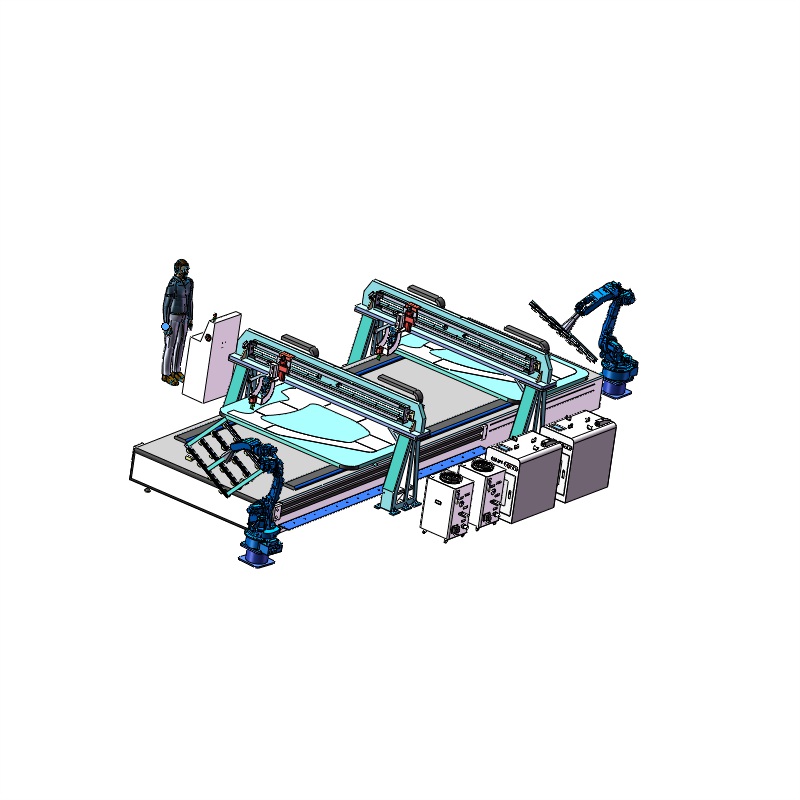 汽車門環(huán)智能拼板焊接